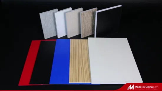 Panneaux de mousse PVC colorés personnalisés pour l'extérieur