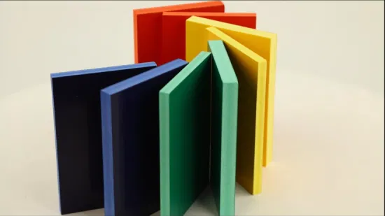 Panneau de mousse PVC coloré Colored Co